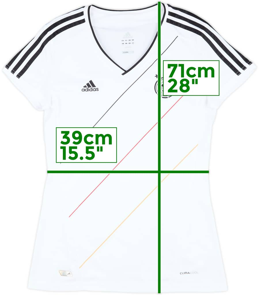 2012-13 Germany Home Shirt - 10/10 - (Women's M)