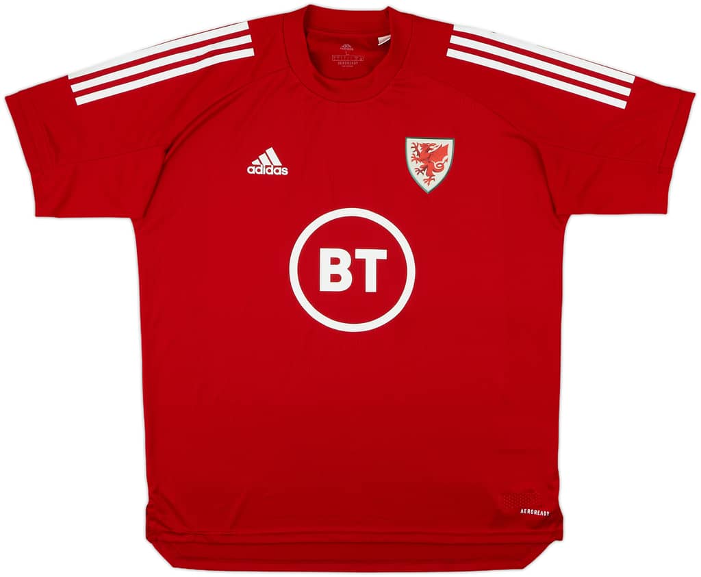 2020-21 Wales adidas Training Shirt - 8/10 - (L)