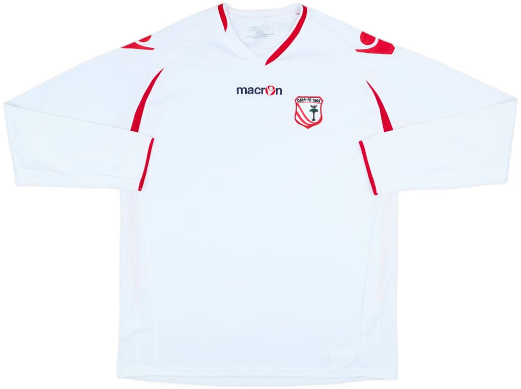 2010-11 Carpi Home L/S Shirt - 9/10 - (XXL)