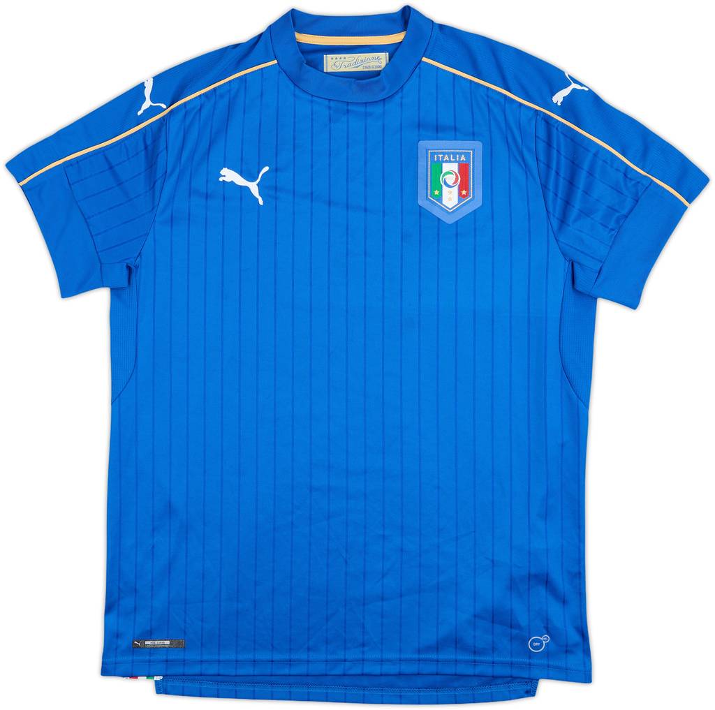 2016-17 Italy Home Shirt - 7/10 - (L)