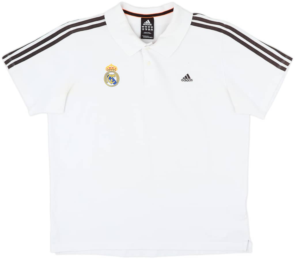 2013-14 Real Madrid adidas Polo Shirt - 8/10 - (XL)