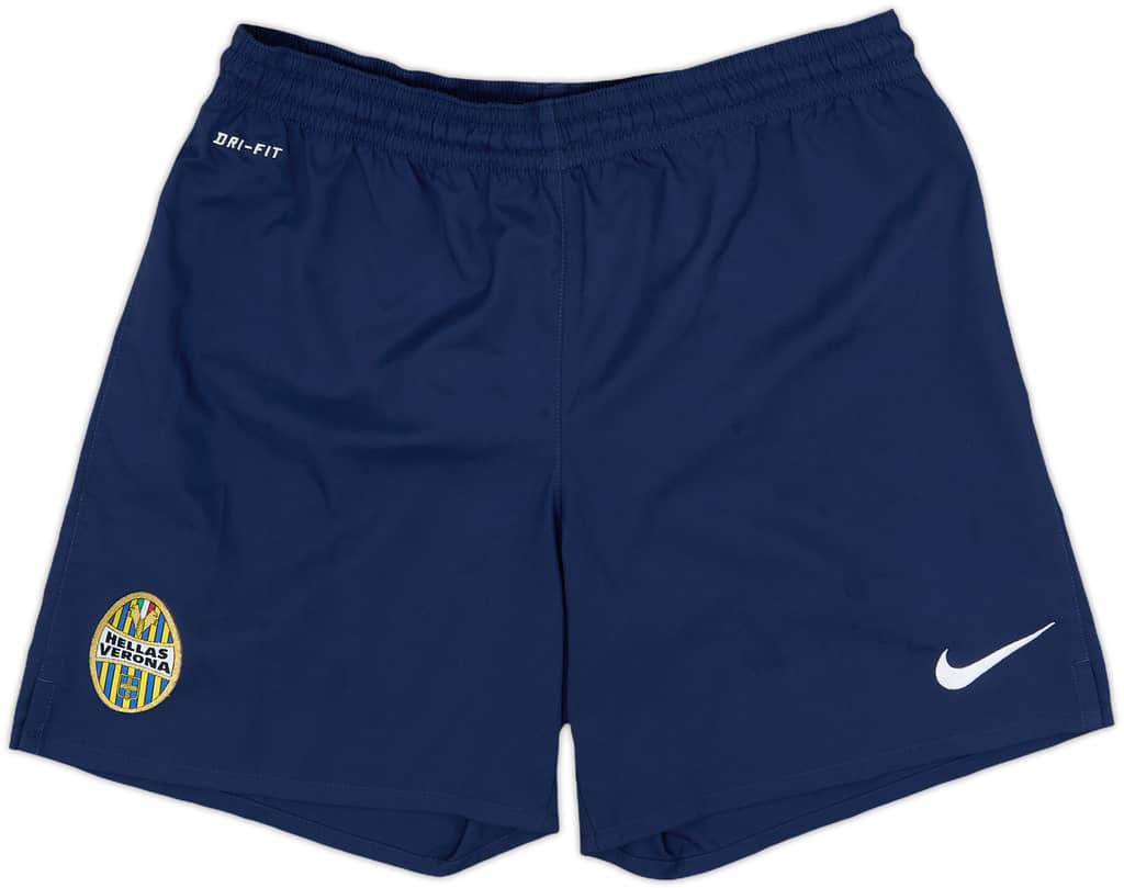 2013-14 Hellas Verona Home Shorts - 8/10 - (S)