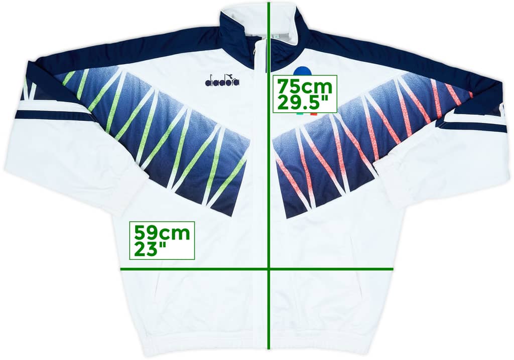 1994 Italy Diadora Track Jacket - 8/10 - (M)