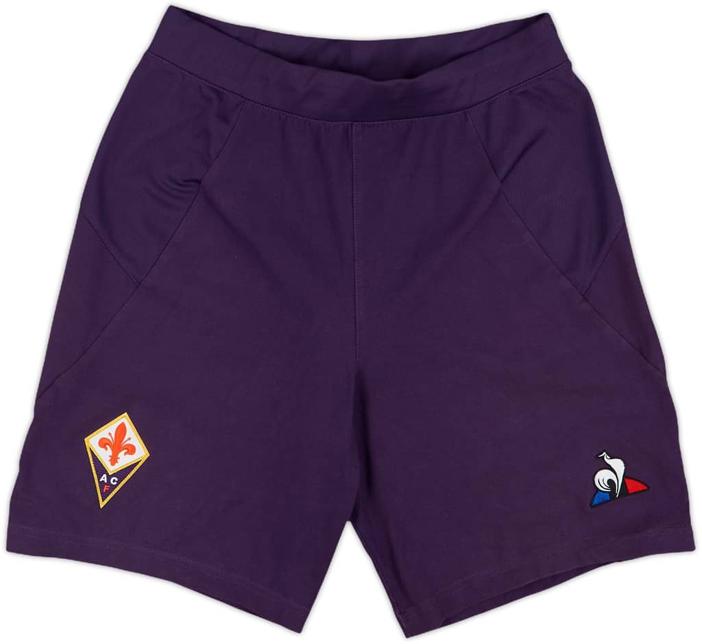 2019-20 Fiorentina Le Coq Sportif Training Shorts - 10/10 - (S)