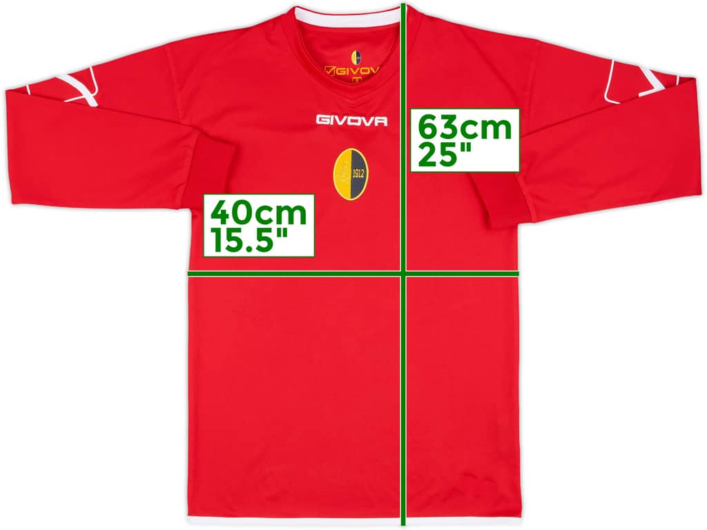 2011-12 Modena Givova Training L/S Shirt - 9/10 - (S)