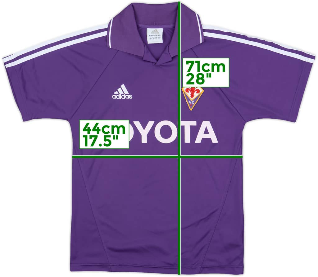 2004-05 Fiorentina Home Shirt - 8/10 - (S)