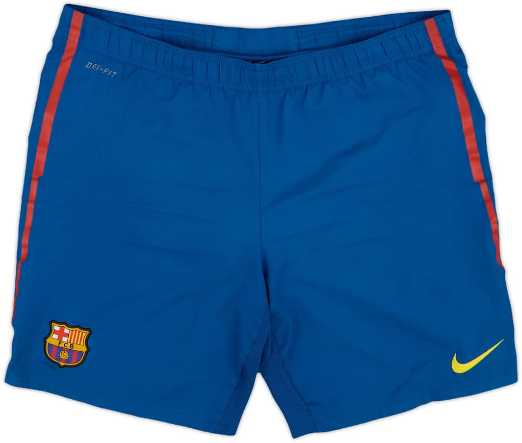 2011-12 Barcelona Home Shorts - 5/10 - (L)