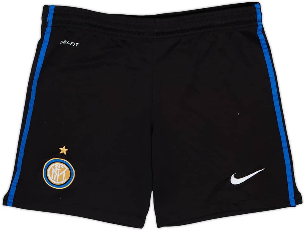 2010-11 Inter Milan Home Shorts - 5/10 - (S)