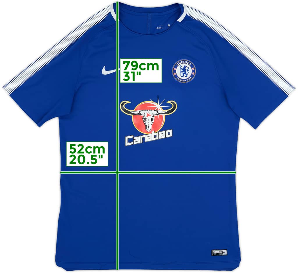 2017-18 Chelsea Nike Training Shirt - 8/10 - (L)