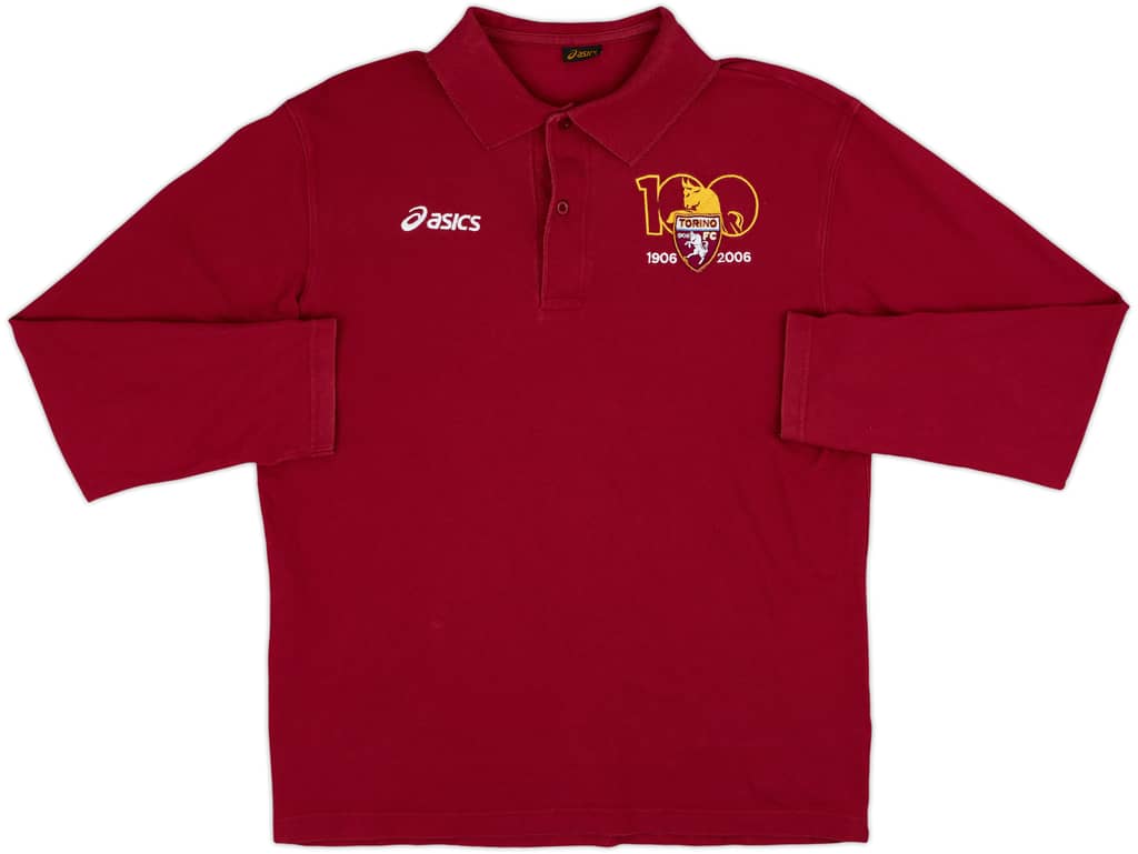 2006-07 Torino Asics Polo L/S Shirt - 8/10 - (L)
