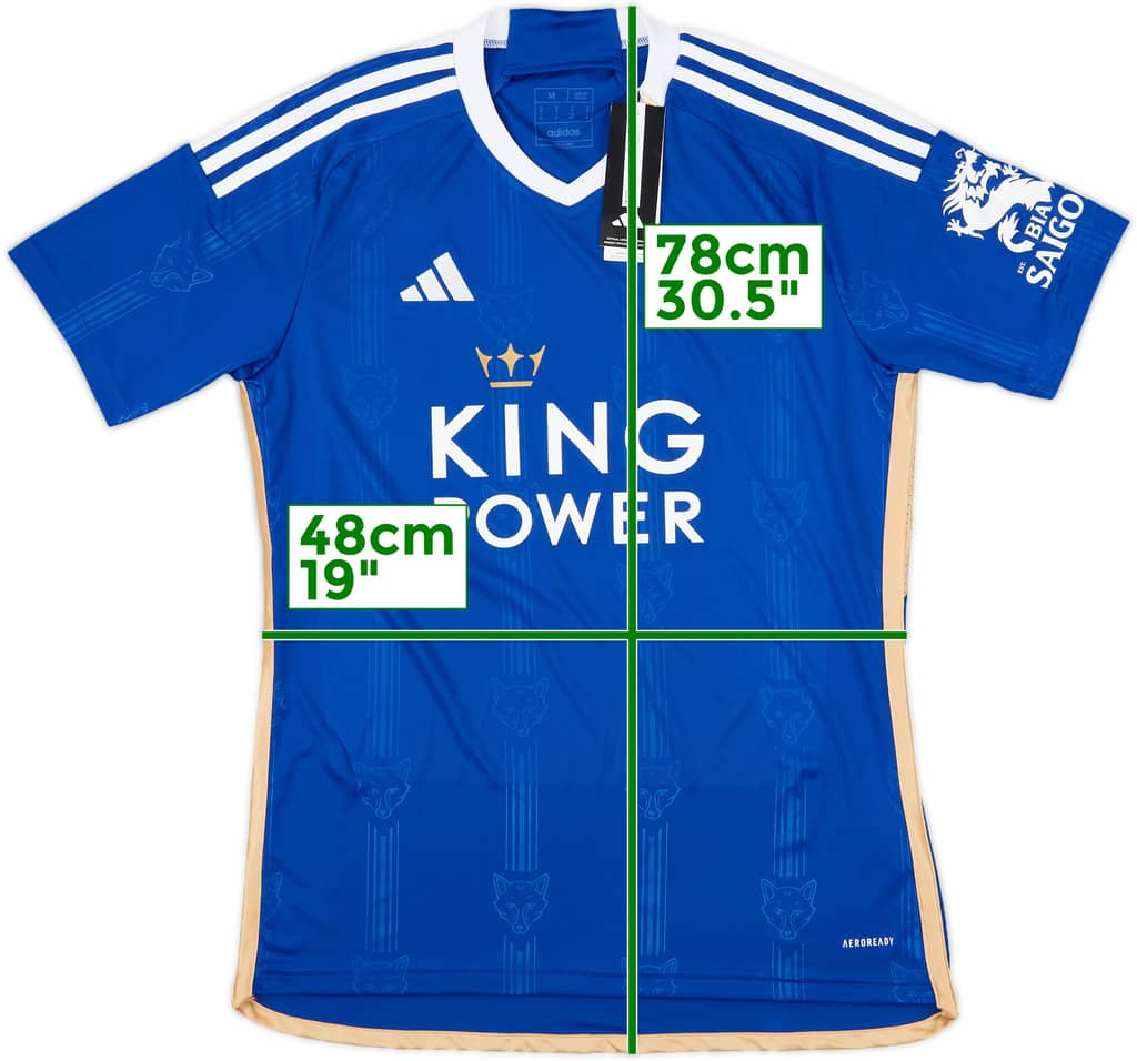 2023-24 Leicester Home Shirt (M)