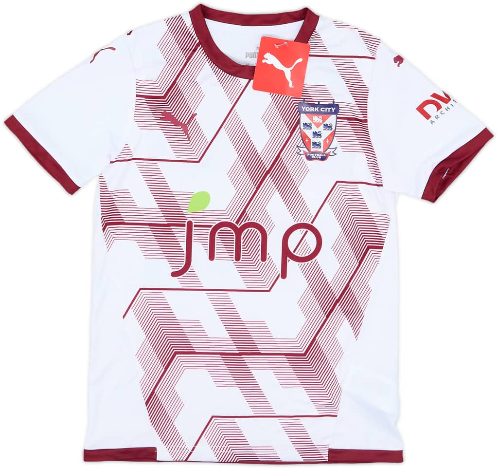 2021-22 York City Away Shirt (S.Boys)