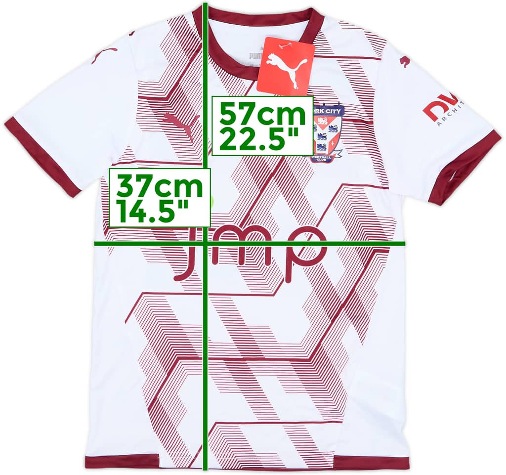 2021-22 York City Away Shirt (S.Boys)