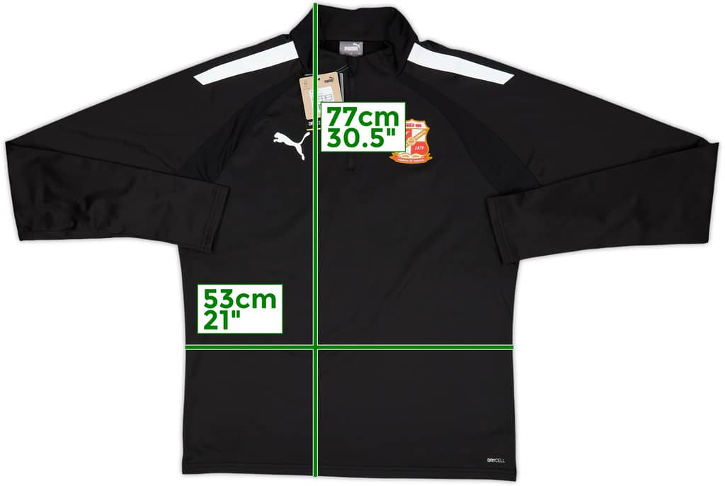 2021-22 Swindon Puma 1/4 Zip Training Top (L)