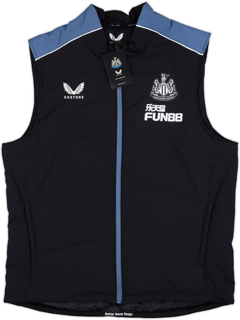 2021-22 Newcastle United Castore Padded Gilet (L)