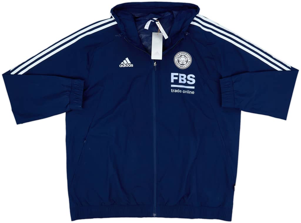 2022-23 Leicester adidas Hooded Rain Jacket (XXL)
