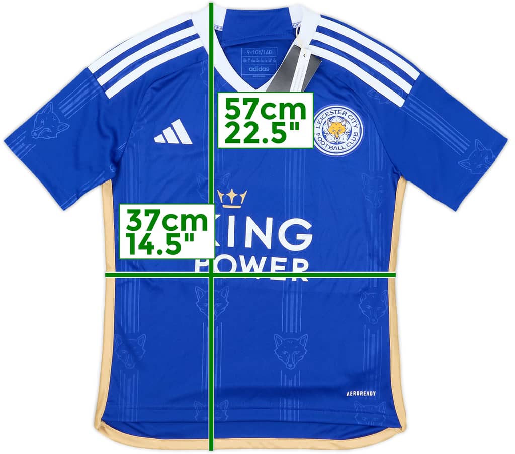 2023-24 Leicester Home Shirt (S.Boys)