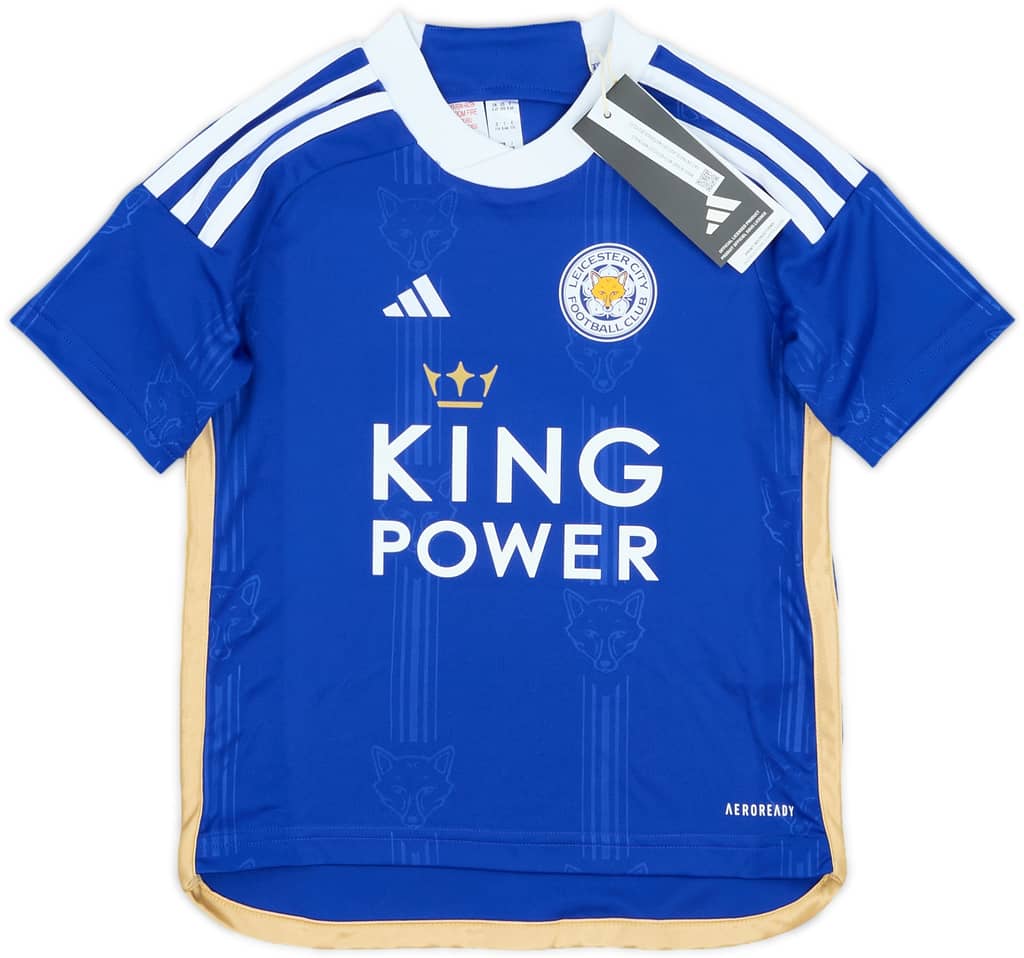 2023-24 Leicester Home Shirt (5-6 Years)