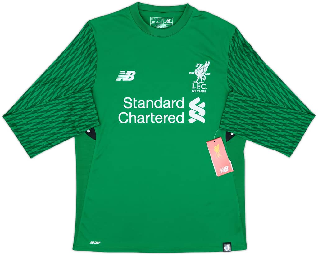 2017-18 Liverpool '125 Years' GK Shirt (L.Boys)