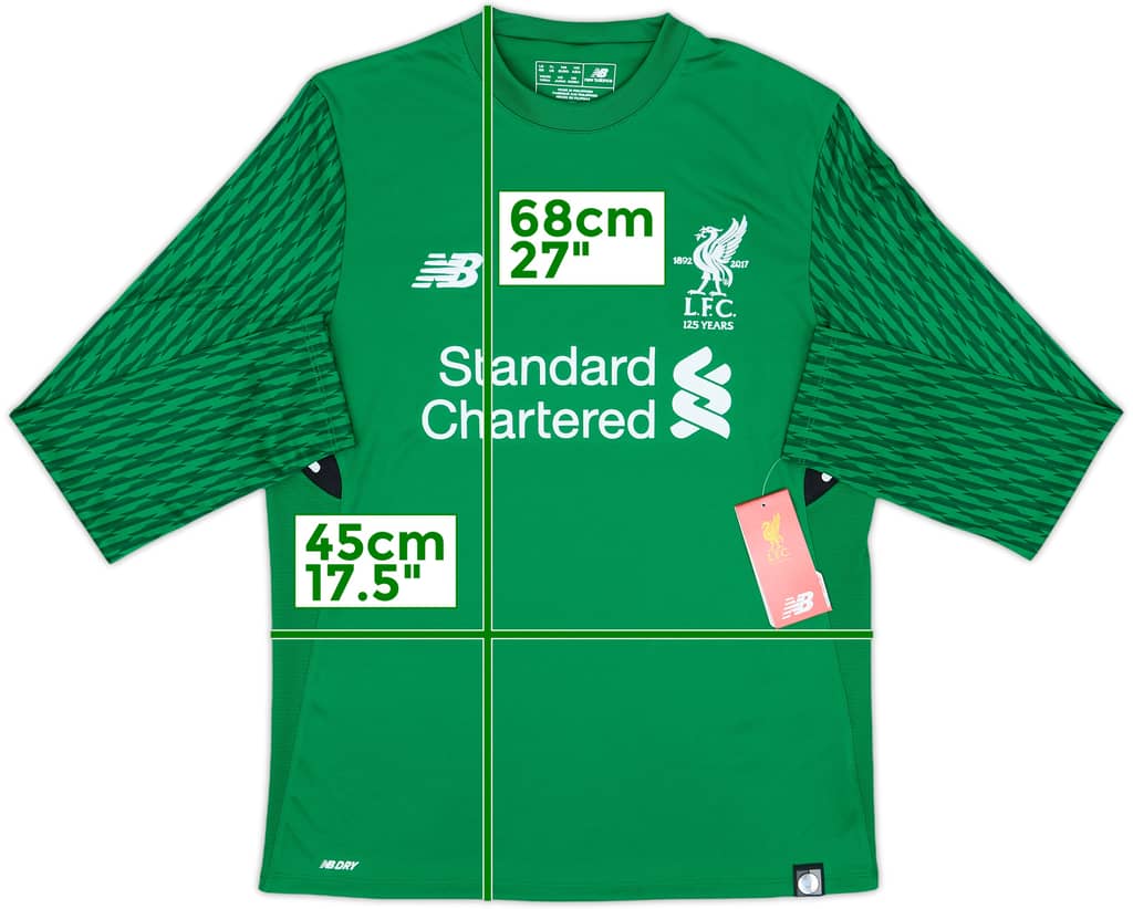 2017-18 Liverpool '125 Years' GK Shirt (L.Boys)