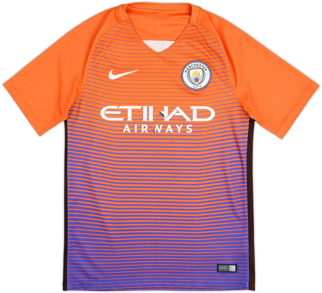 2016-17 Manchester City Third Shirt - 4/10 - (S)
