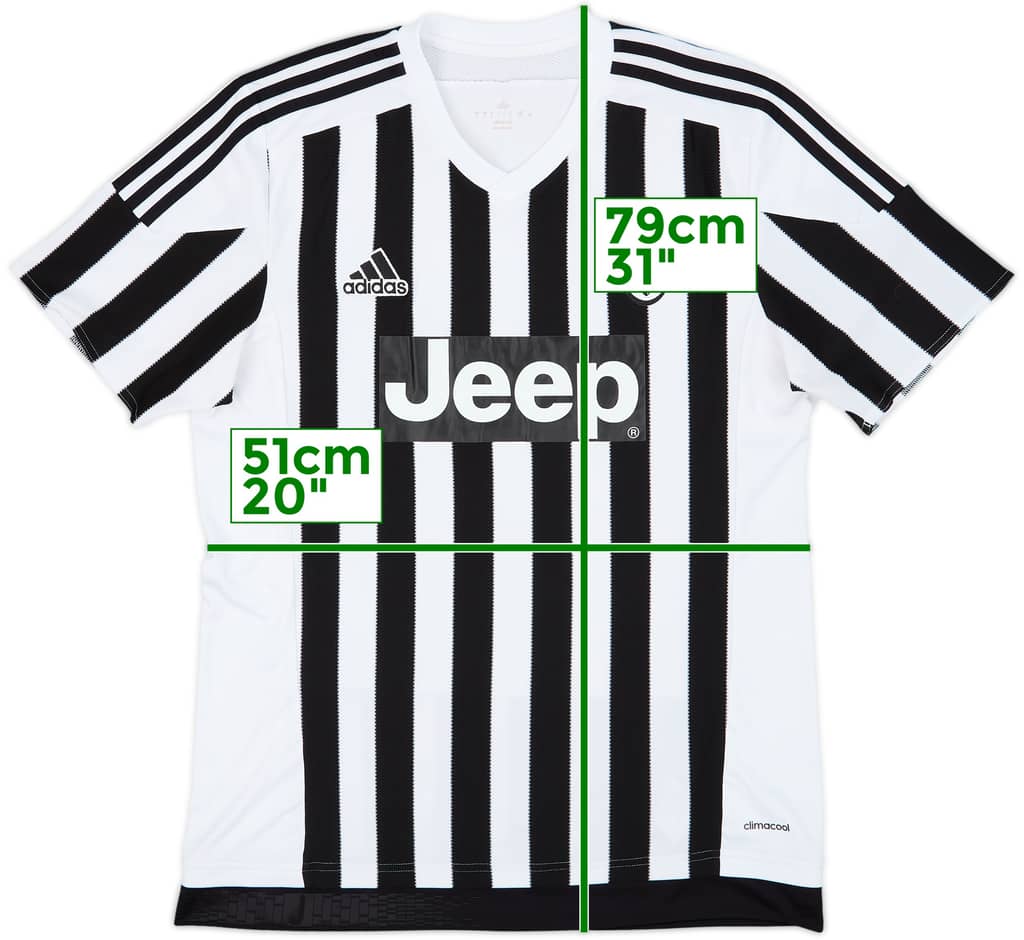 2015-16 Juventus Home Shirt - 9/10 - (L)