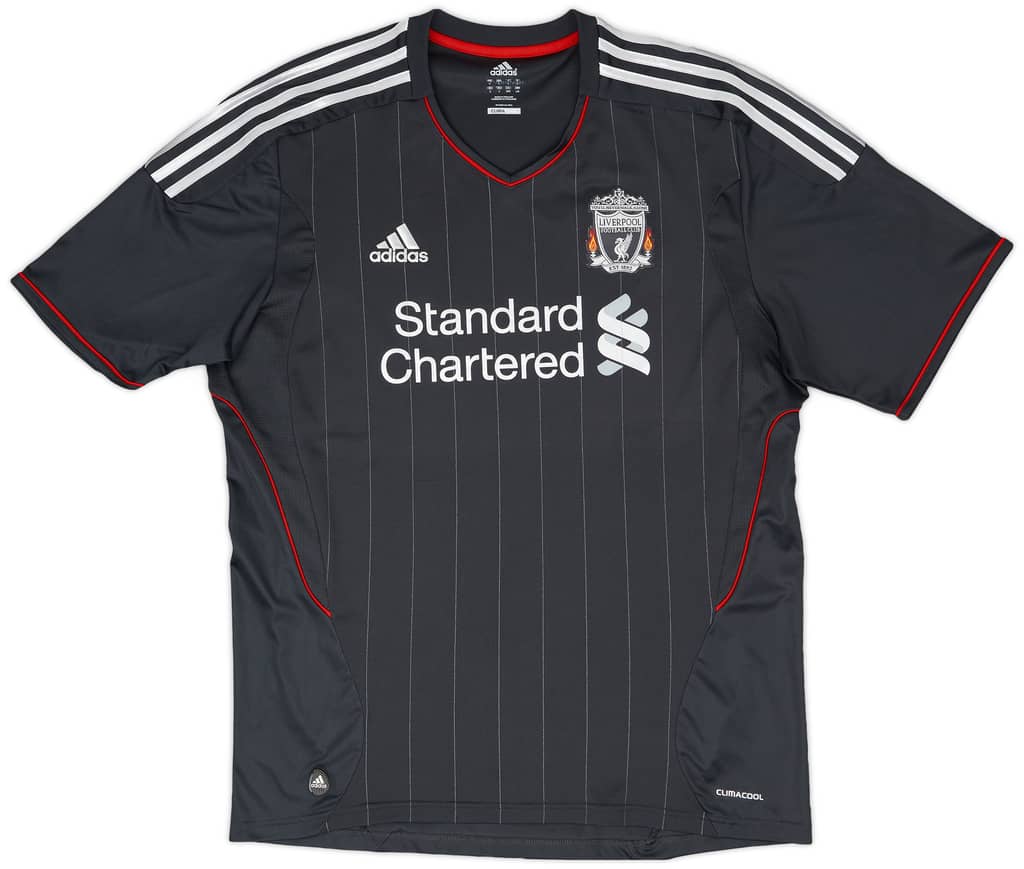 2011-12 Liverpool Away Shirt Suarez #7 - 8/10 - (S)