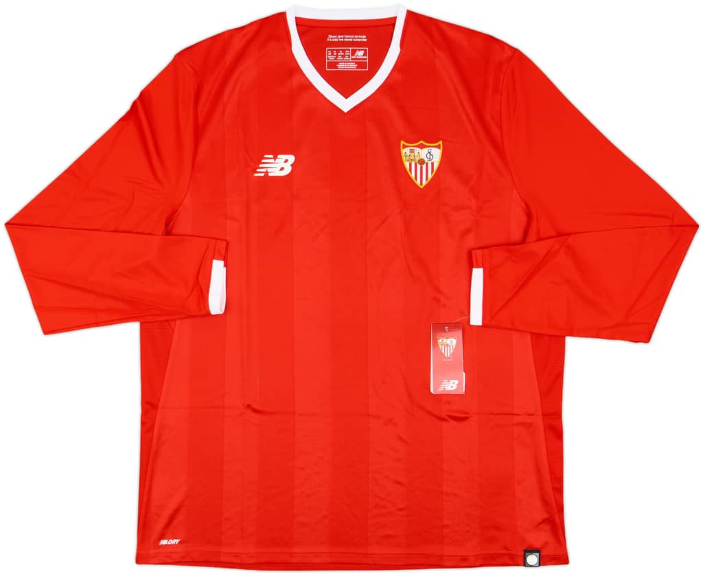 2017-18 Sevilla Away L/S Shirt (XL)