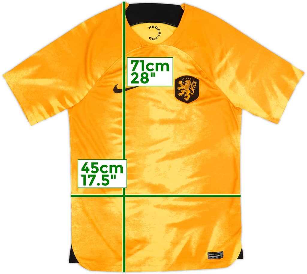 2022-23 Netherlands Home Shirt - 10/10 - (S)