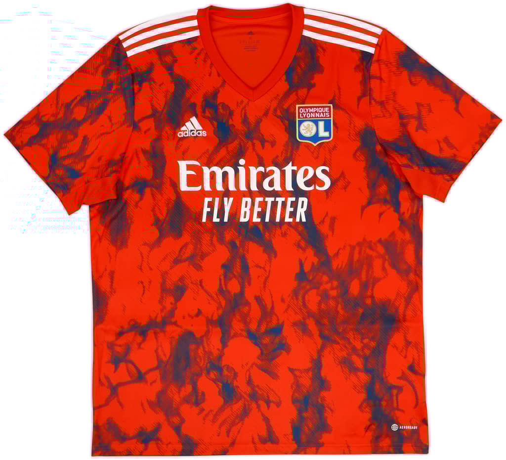 Camiseta de visitante del Lyon 2022-23 - 10/10 - (XL)