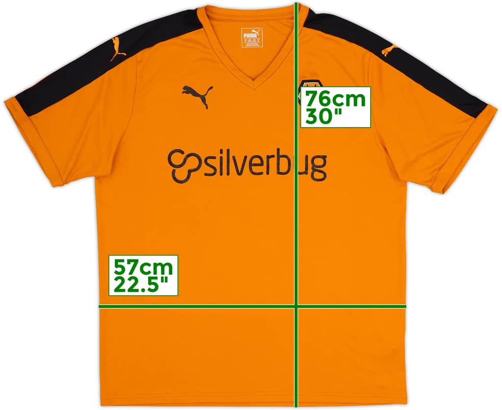 2015-16 Wolves Home Shirt - 8/10 - (XL)