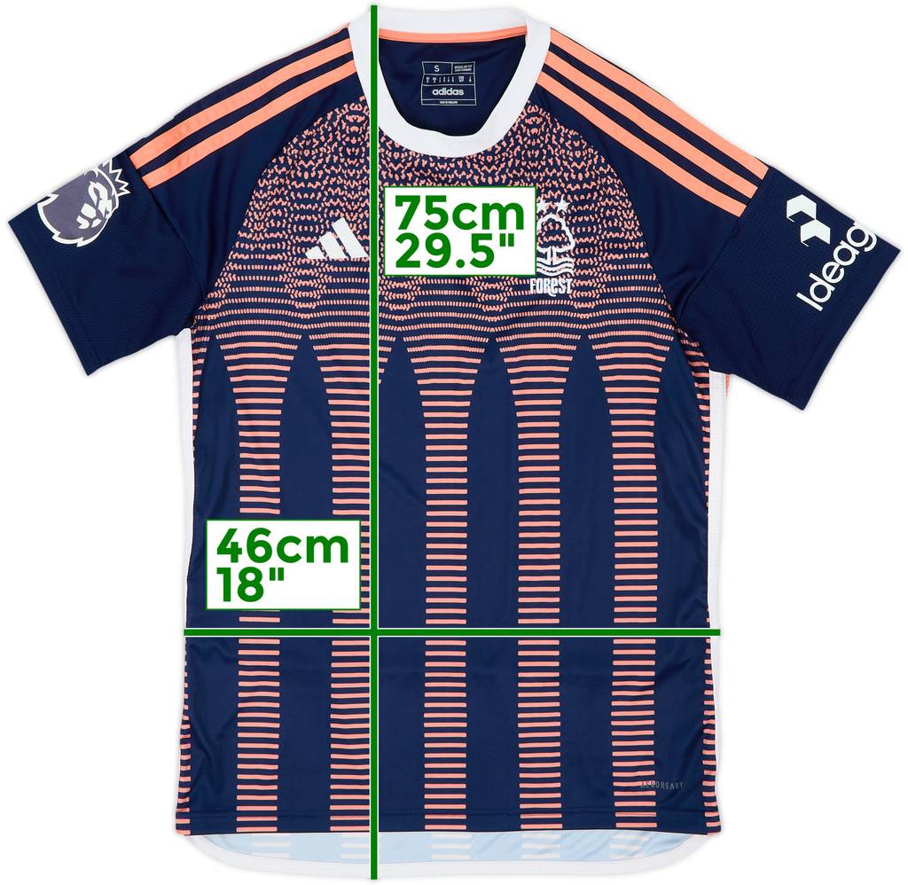 2023-24 Nottingham Forest Third Shirt - 10/10 - (S)