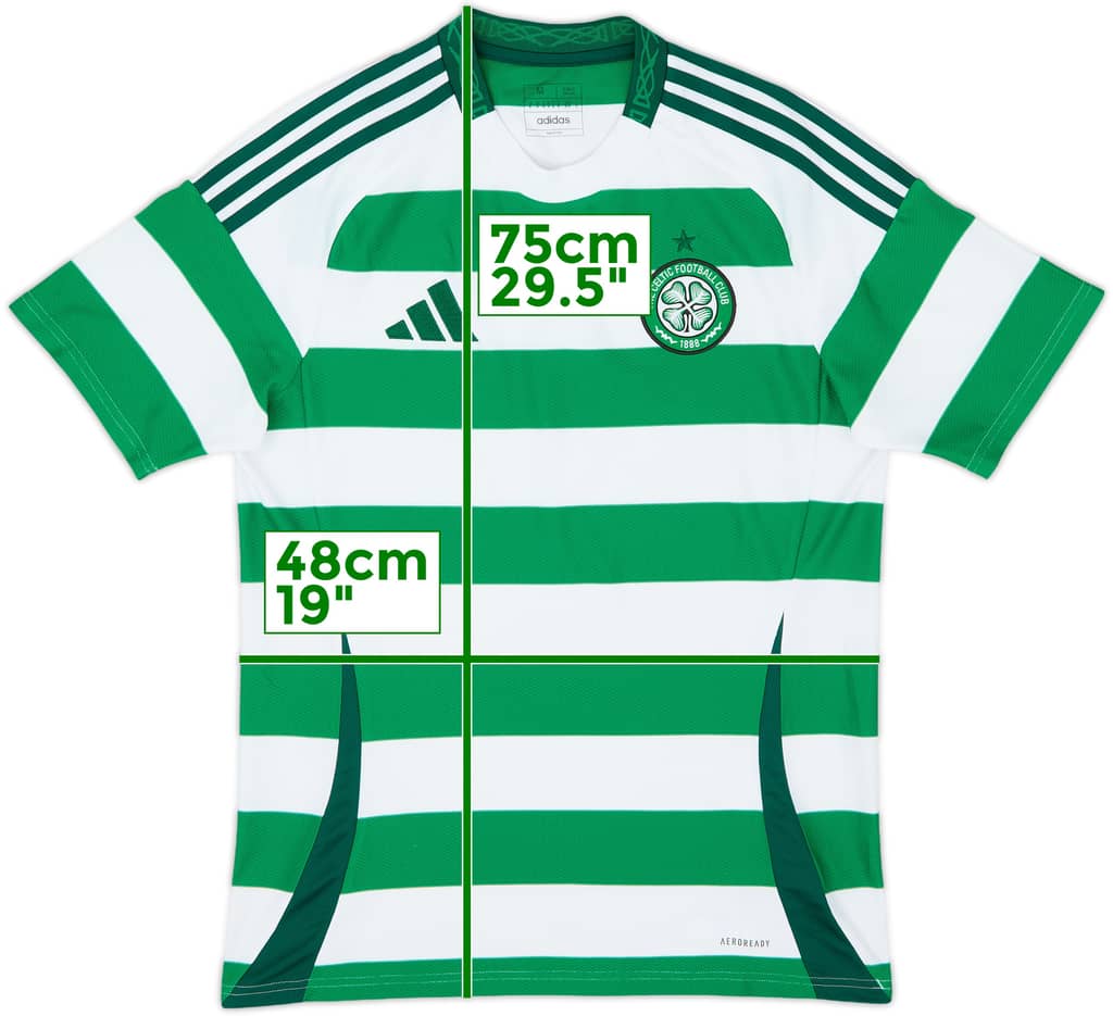 Camiseta de local del Celtic 2024-25 - 10/10 - (M)
