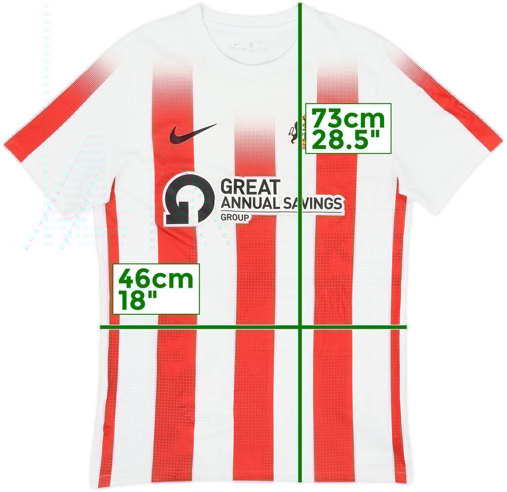 2021-22 Sunderland Home Shirt - 8/10 - (M)