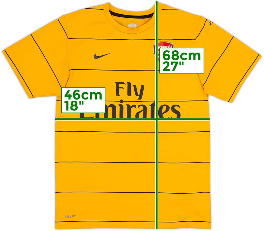 2008-09 Arsenal Nike Training Shirt - 7/10 - (S)