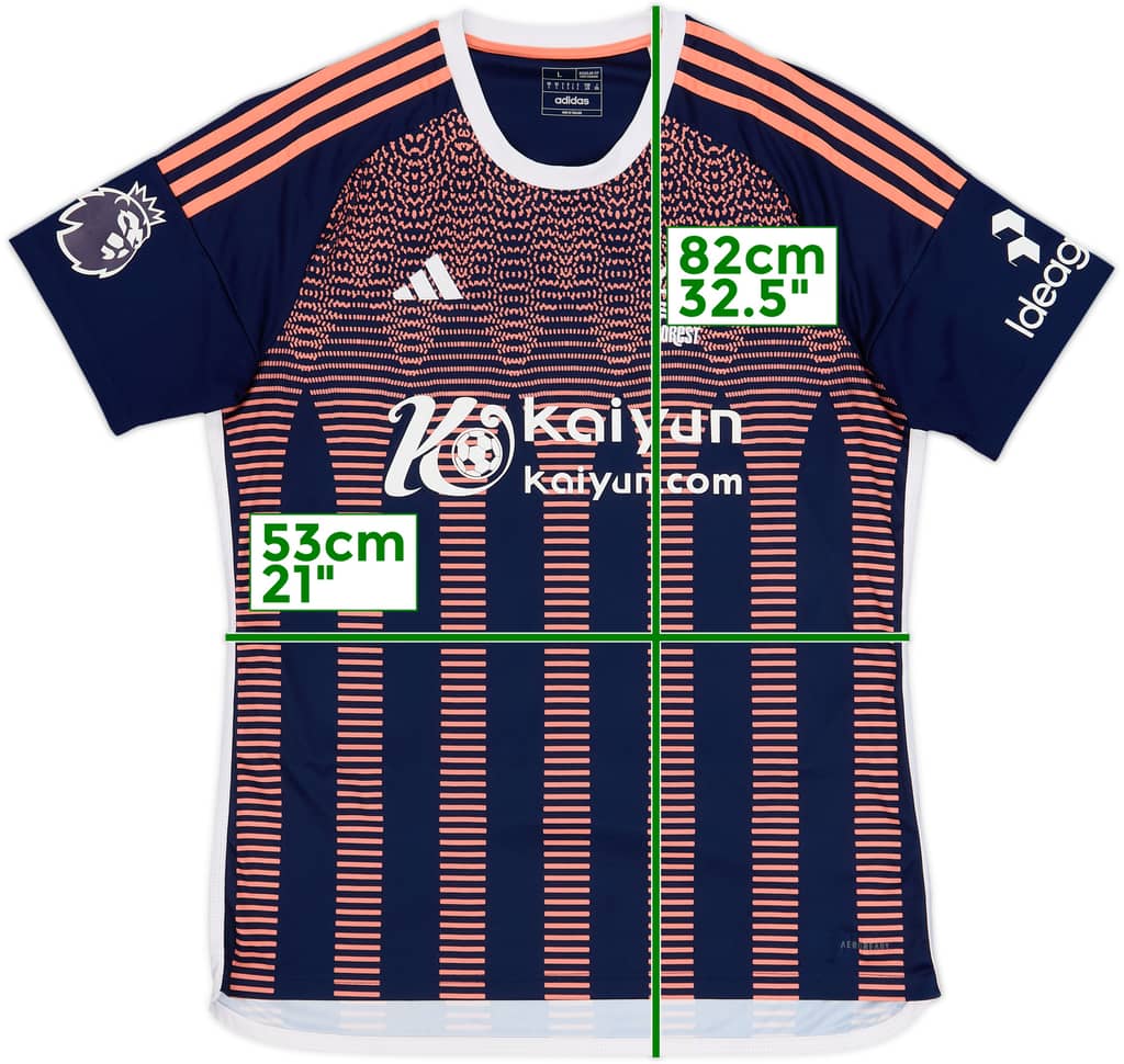 2023-24 Nottingham Forest Third Shirt - 7/10 - (L)