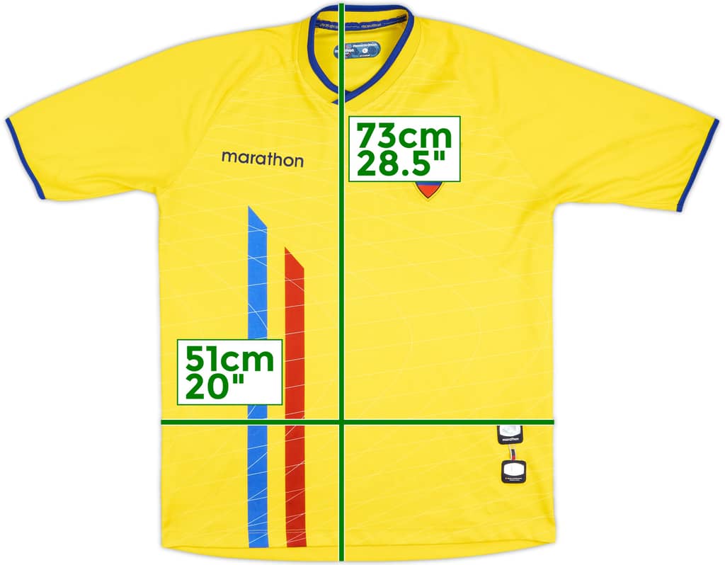 2003-05 Ecuador Home Shirt - 6/10 - (L)