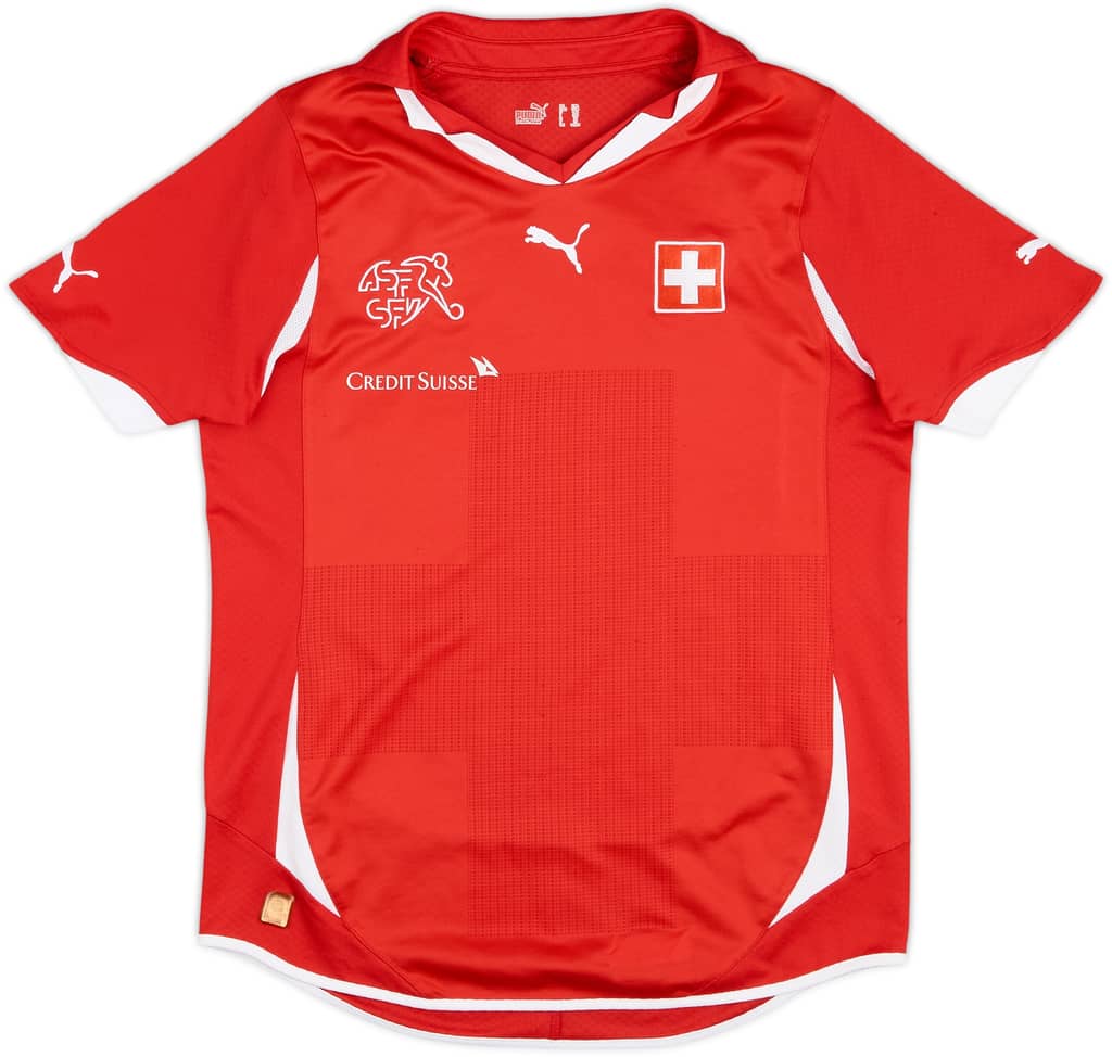 2010-11 Switzerland Home Shirt - 8/10 - (XL.Boys)