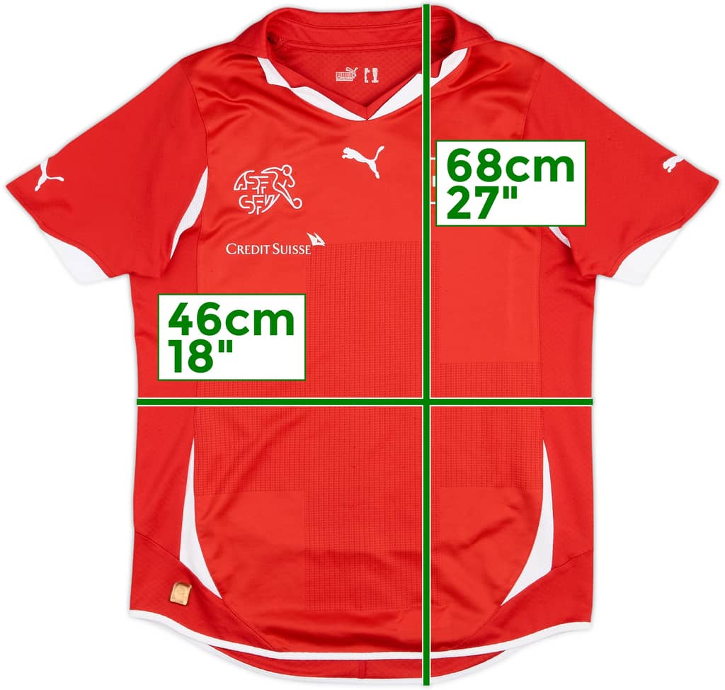 2010-11 Switzerland Home Shirt - 8/10 - (XL.Boys)