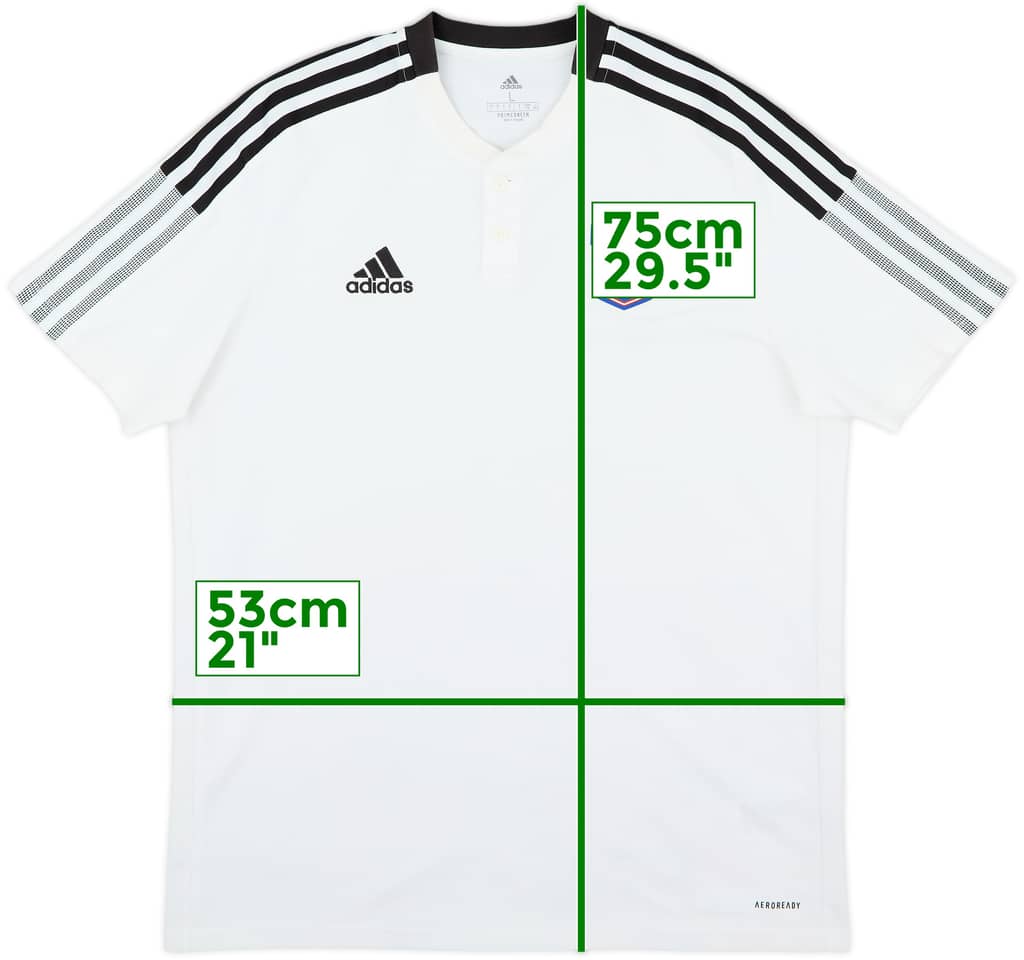 2021-22 Ipswich adidas Polo Shirt - 10/10 - (L)