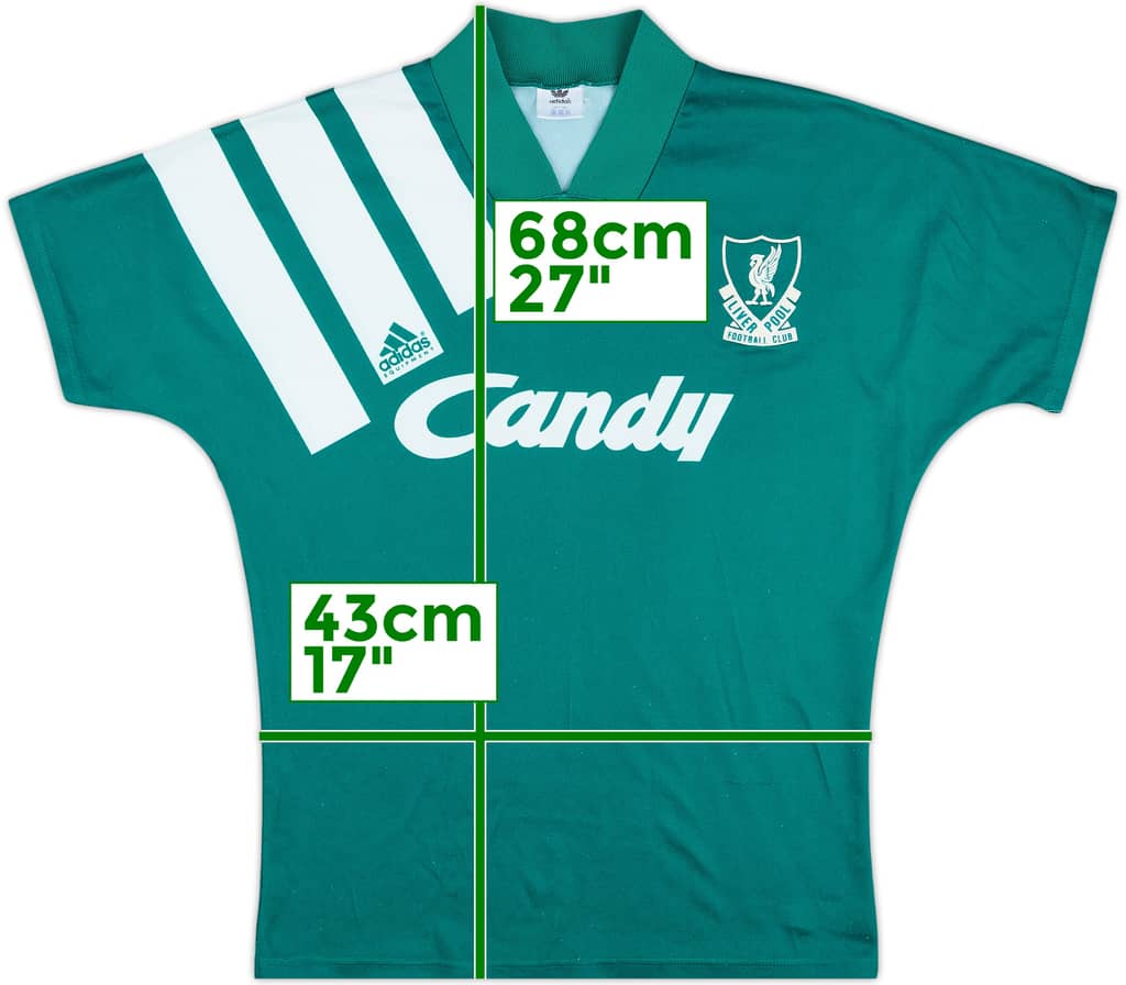 1991-92 Liverpool Away Shirt - 5/10 - (S)