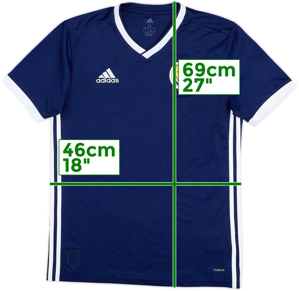 2017-19 Scotland Home Shirt - 8/10 - (S)