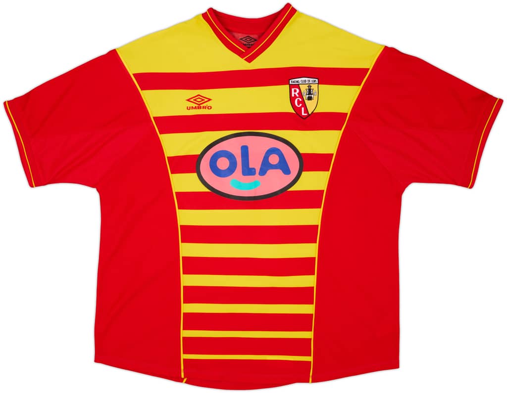 2000-01 Lens Home Shirt - 8/10 - (XXL)