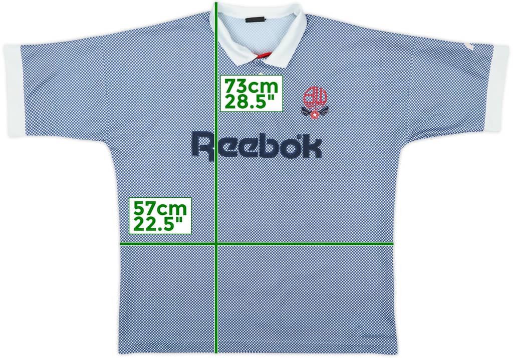1990-93 Bolton Away Shirt - 9/10 - (XL)