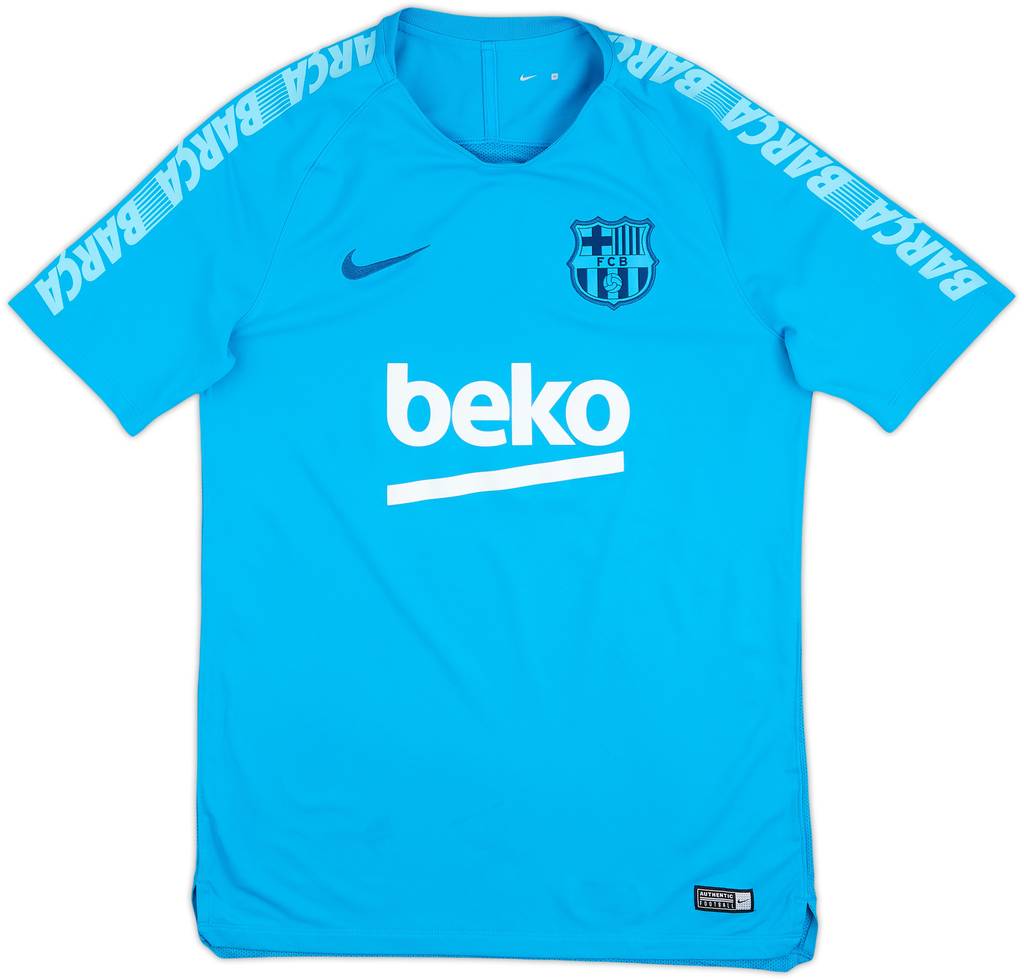 2019-20 Barcelona Nike Training Shirt - 8/10 - (M)