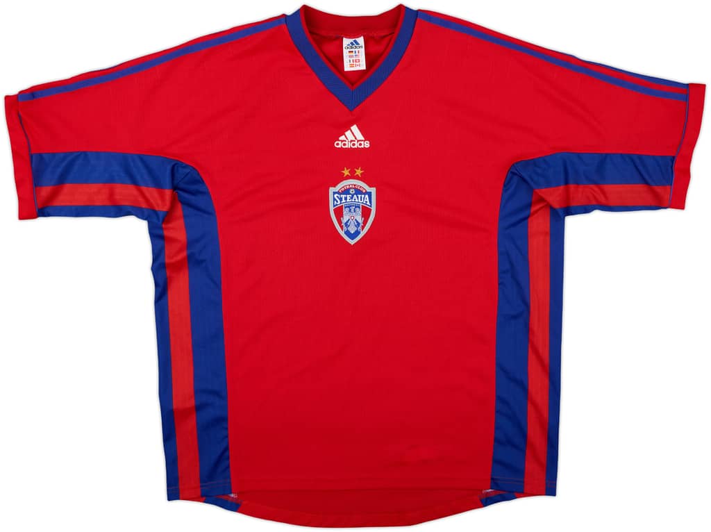 1999-00 Steaua Bucharest Home Shirt - 8/10 - (XL)