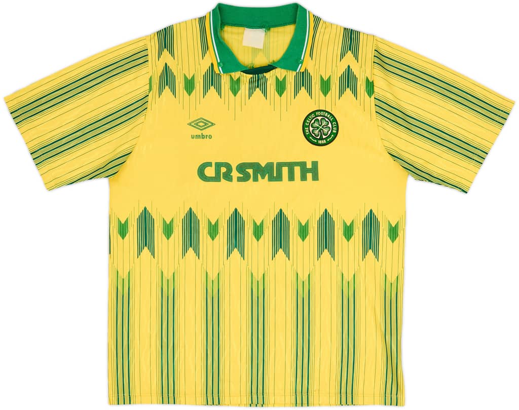 1989-91 Celtic Away Shirt - 6/10 - (L)
