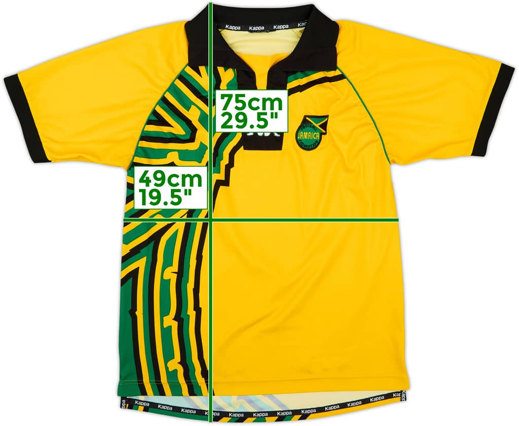 1998-00 Jamaica Camiseta Local - 8/10 - (M)