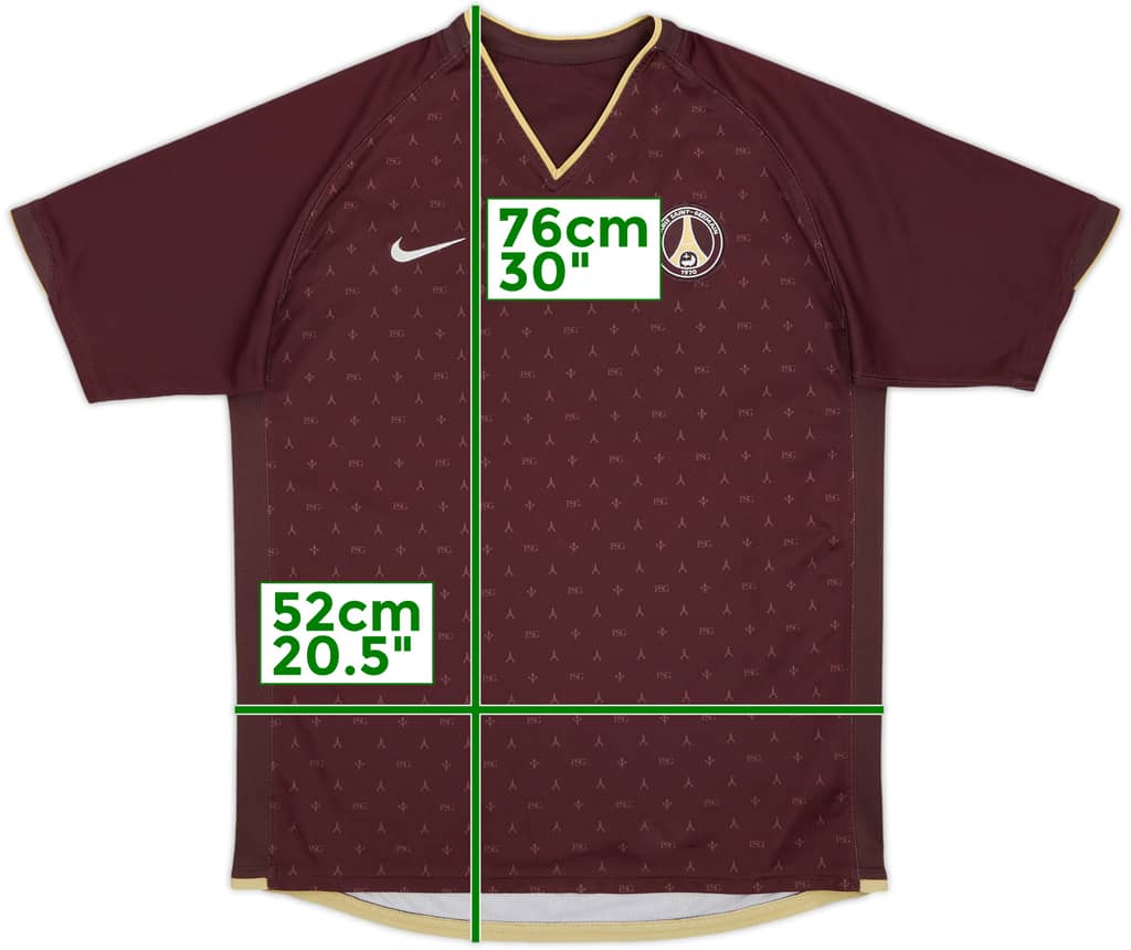 2006-07 Paris Saint-Germain Camiseta Visitante - 8/10 - (M)