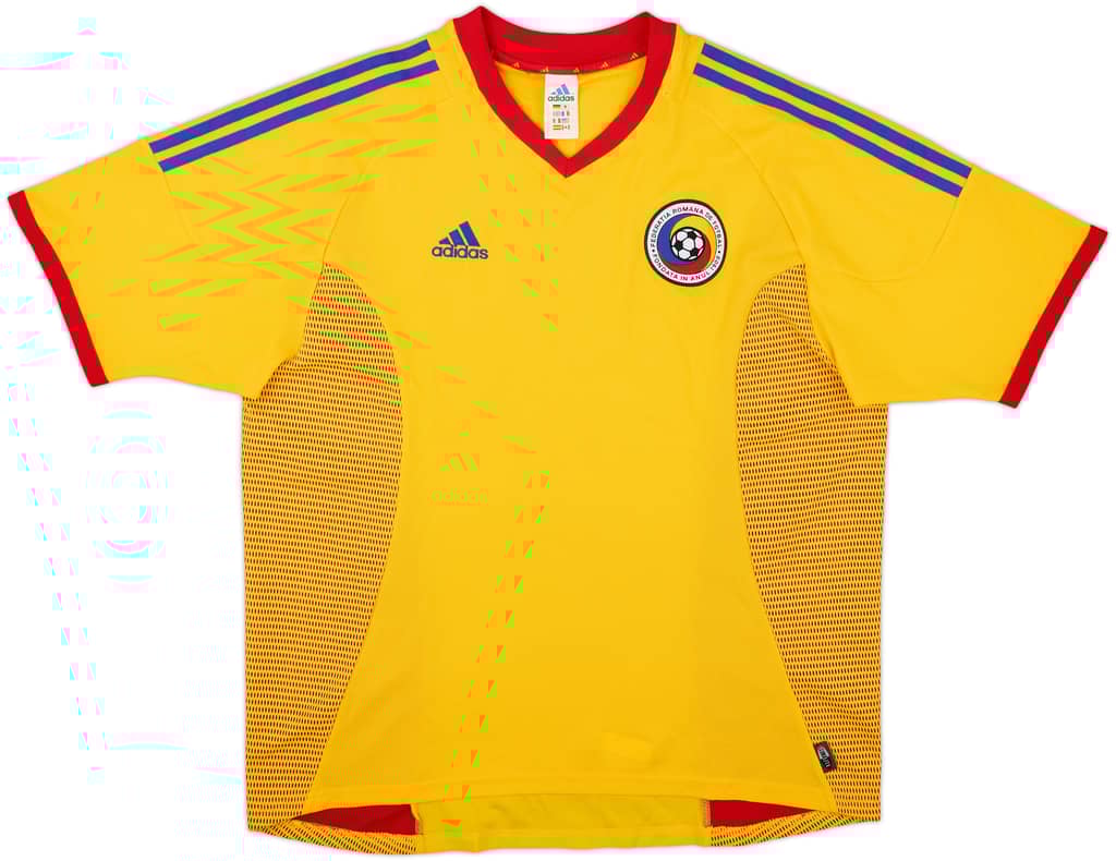 2002-04 Romania Home Shirt - 8/10 - (XL)